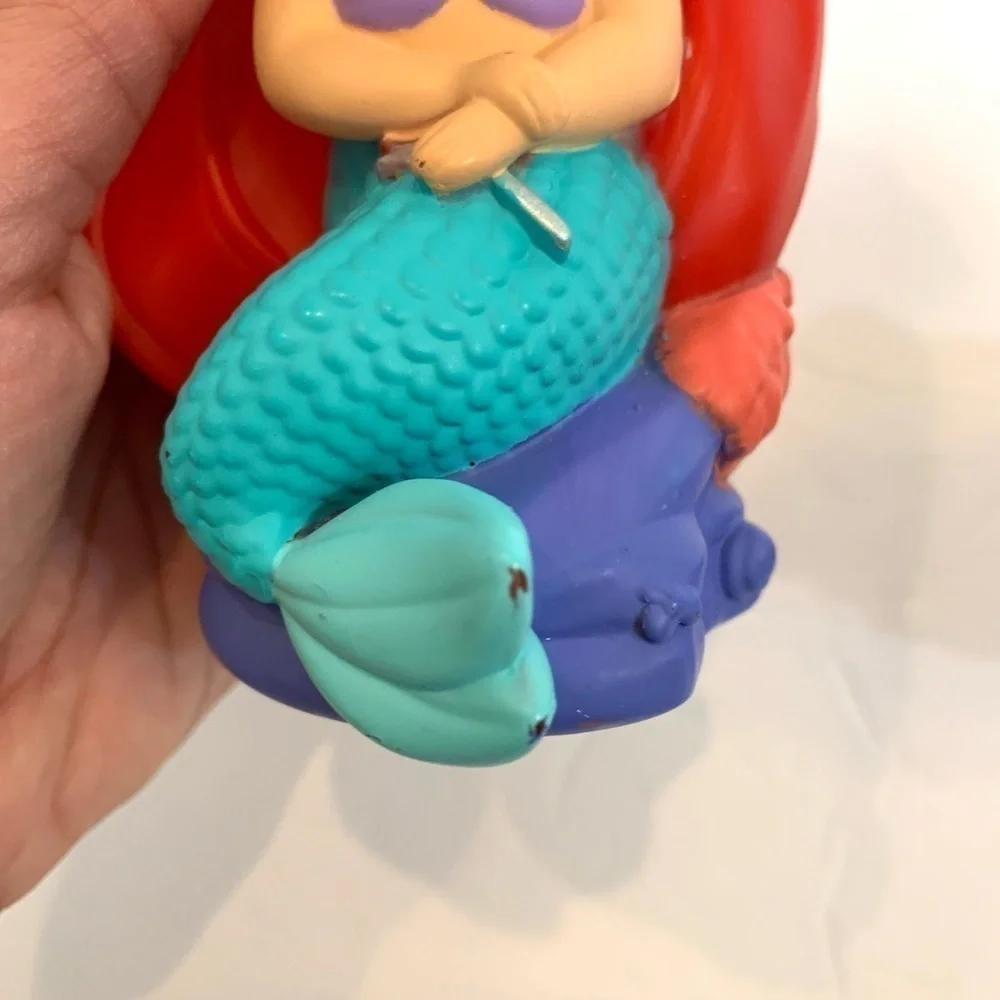Disney Store Ariel and Ursula Little Mermaid Bath Toys Figures Plastic
